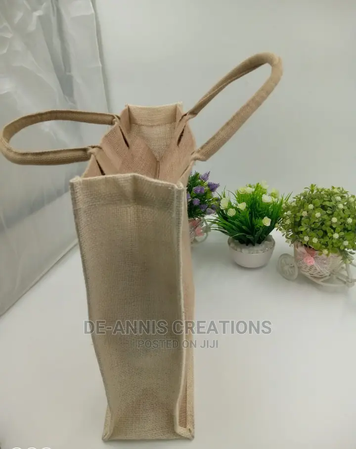 Zipper Jute Bags