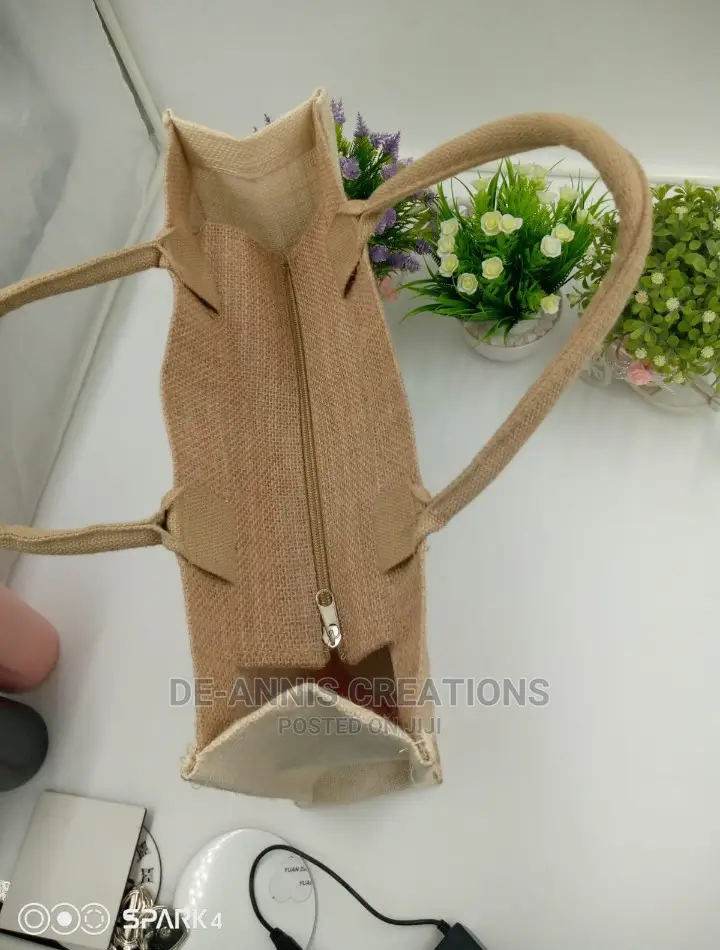 Zipper Jute Bags