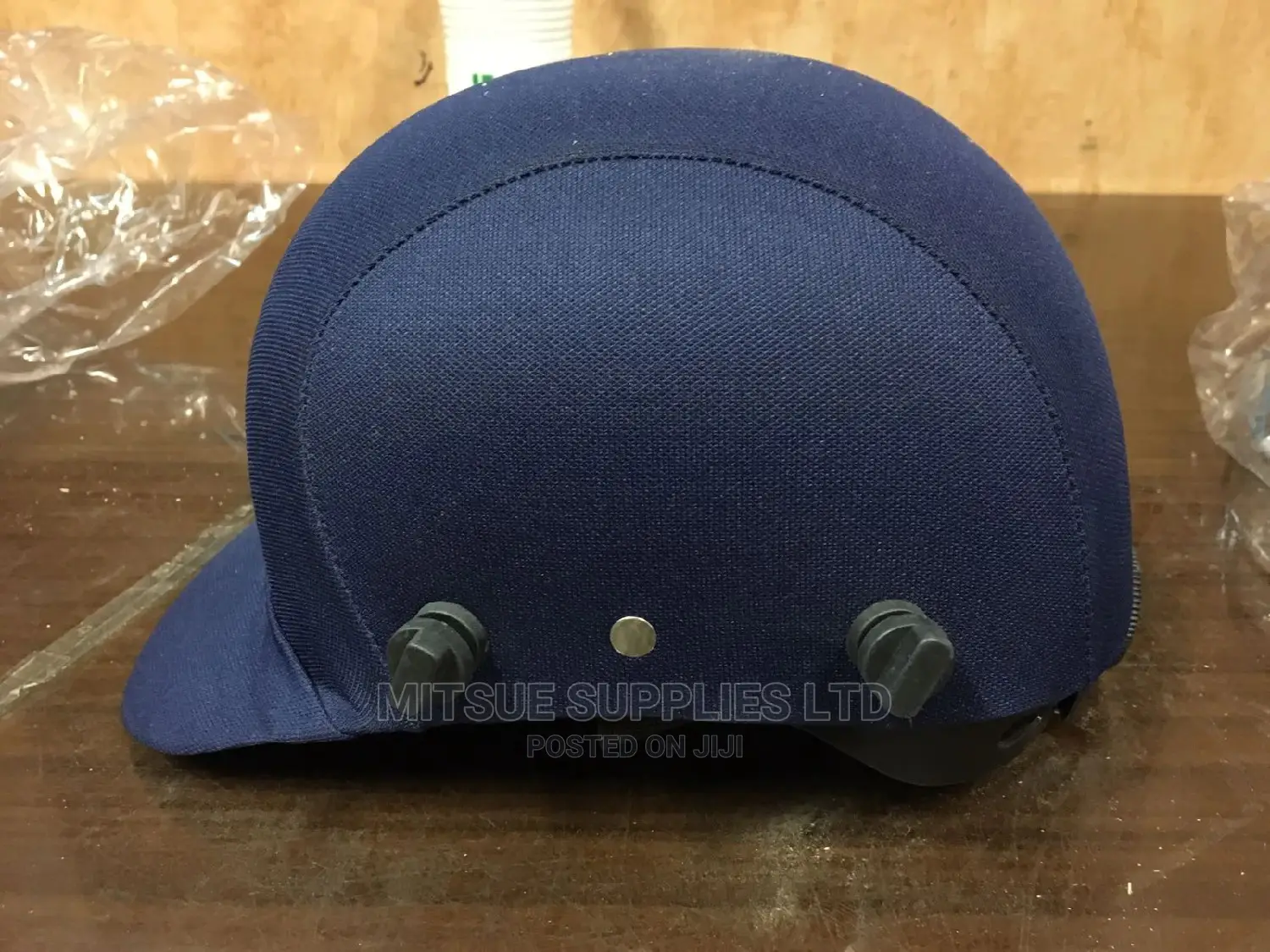Blue Cricket Helmet