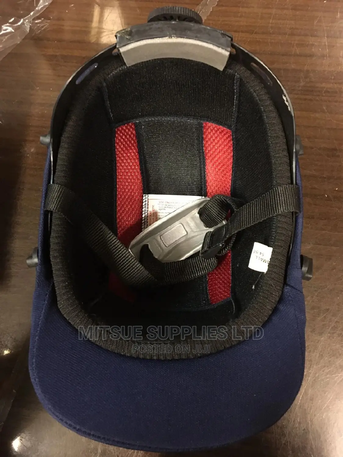 Blue Cricket Helmet