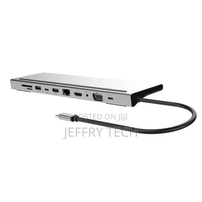 Generic 11 in 1 USB Type C Hub Adapter Laptop Docking Statio