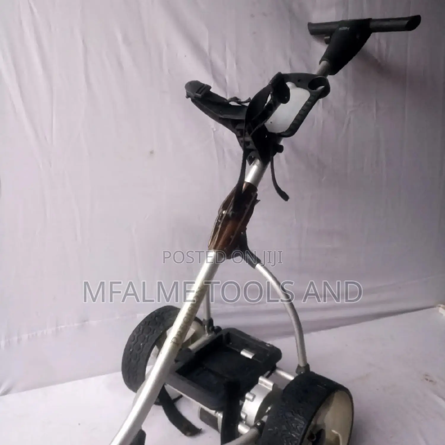 Golf Trolleys - Electric 3 Wheels Alumin Foldable - Ex-Uk
