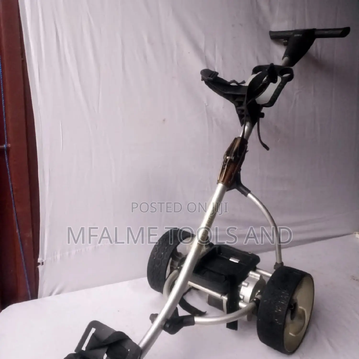 Golf Trolleys - Electric 3 Wheels Alumin Foldable - Ex-Uk