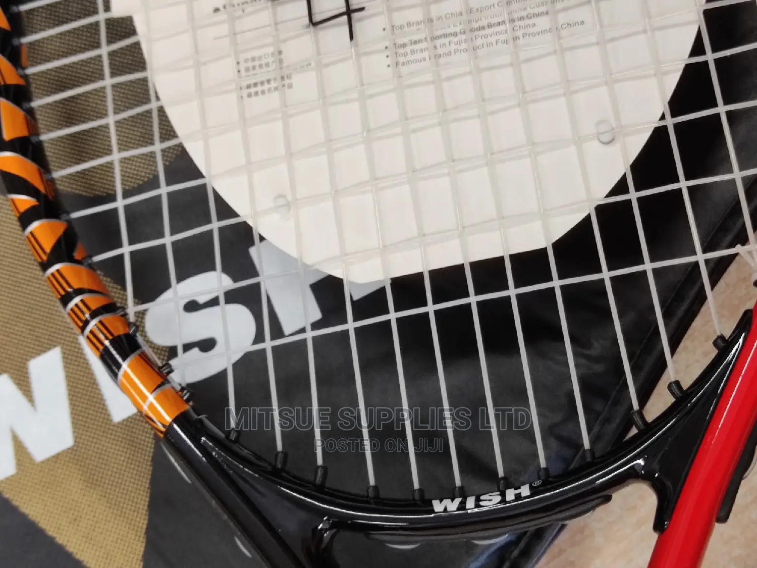 Lawn Tennis Premium Racket Wish 2515-Red Black
