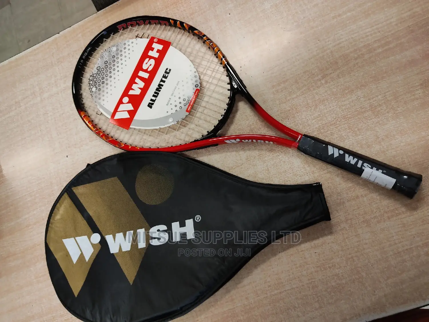 Lawn Tennis Premium Racket Wish 2515-Red Black