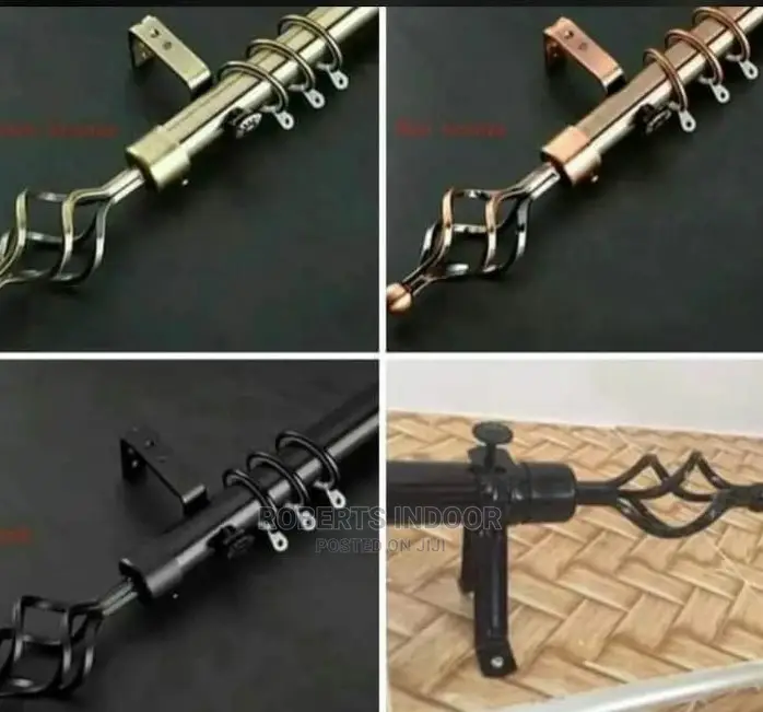 3m Single Curtain Rod