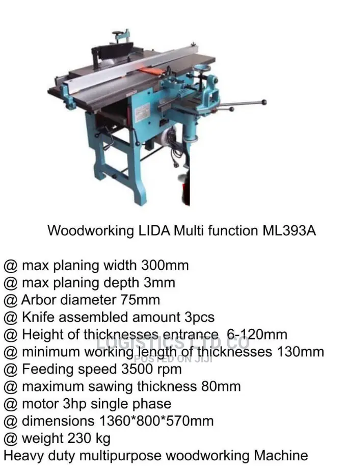 Wood Working LIDA Multi Fuction ML 393A