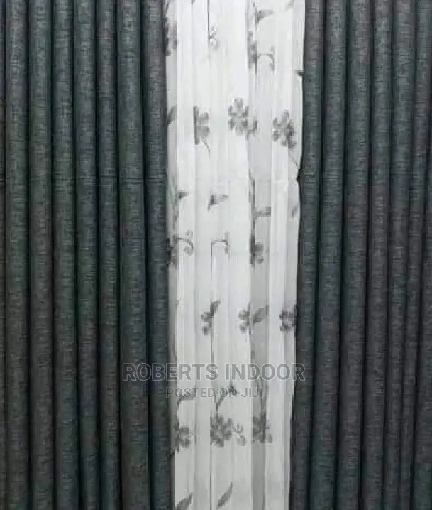 Grey Line Curtain