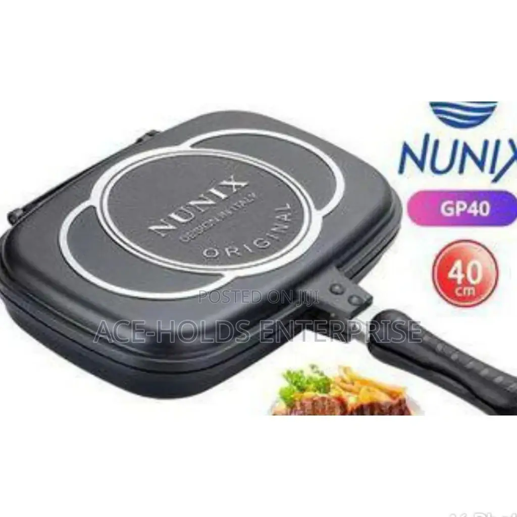 GP40 Brand New 40 Cm Nunix Double Grill Pan.