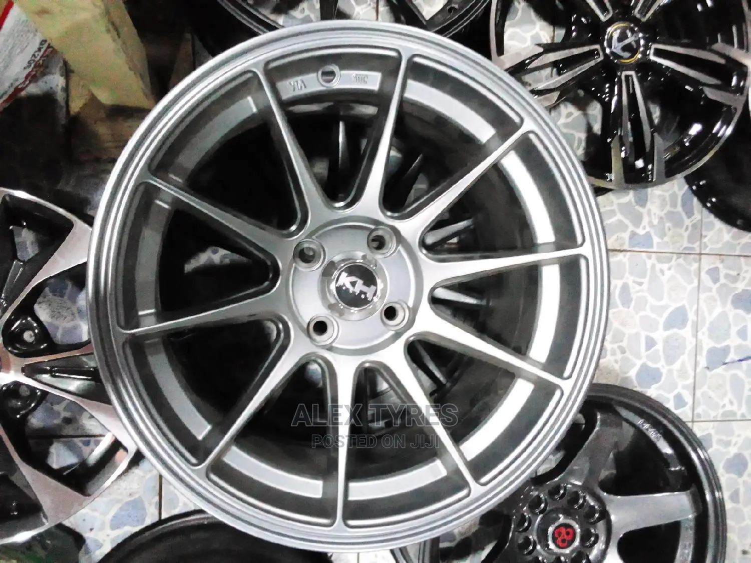 Size 14 Inch Sport Rims Offset Set