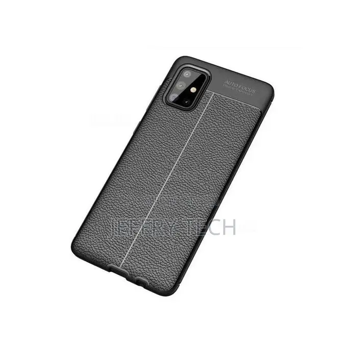 Autofocus Soft Tpu Back Cover for SAMSUNG GALAXY A51 - Black