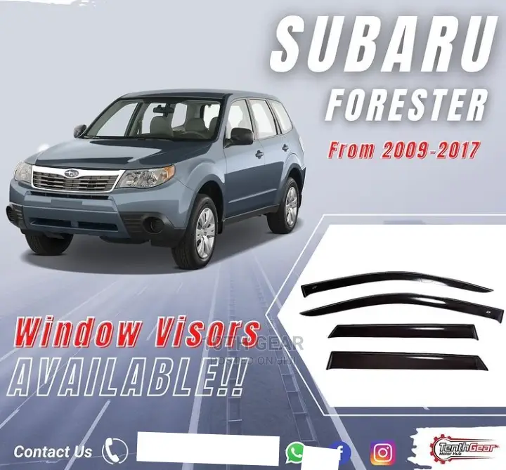 Subaru Forester Windbreakers/Window Deflectors 2009-2017