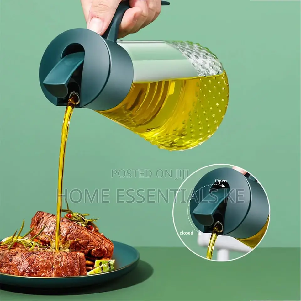 Automatically Oil Dispenser Vinegar Soy Sauce Jar 630ml