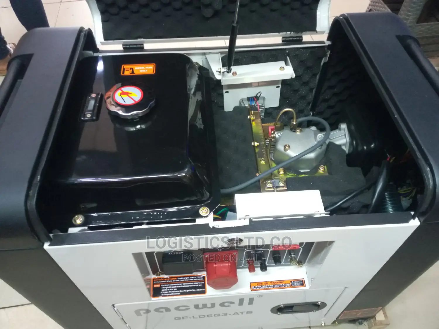 3phase Pacwell Silent Diesel Generator + Inbuilt ATS 12kv
