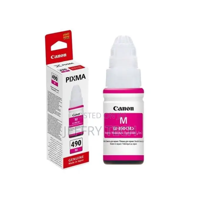 Canon Ink Cartridge GI-490 PGM for (Magenta)