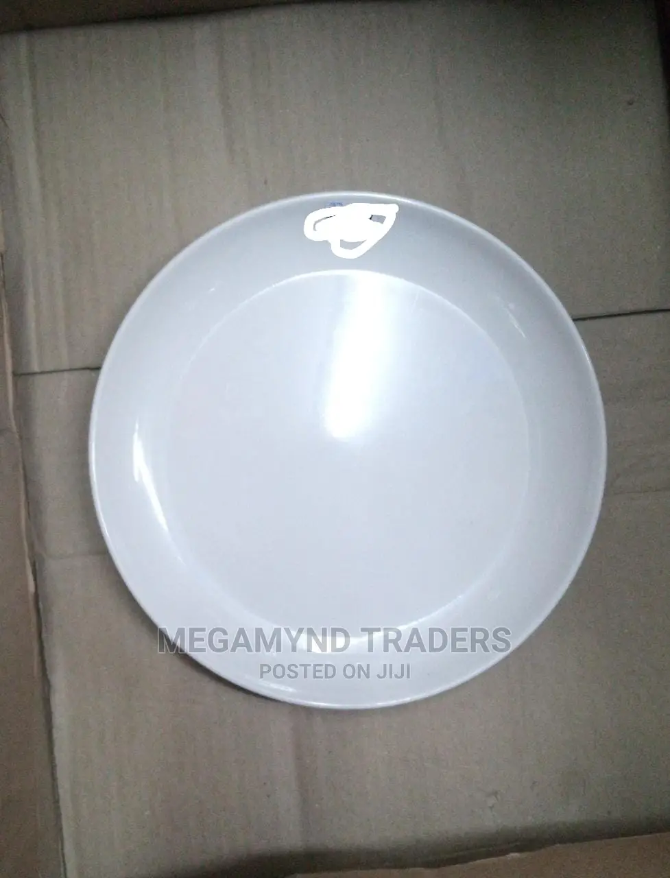 Melamine Plates/Restaurant Plates/12pc White Plate
