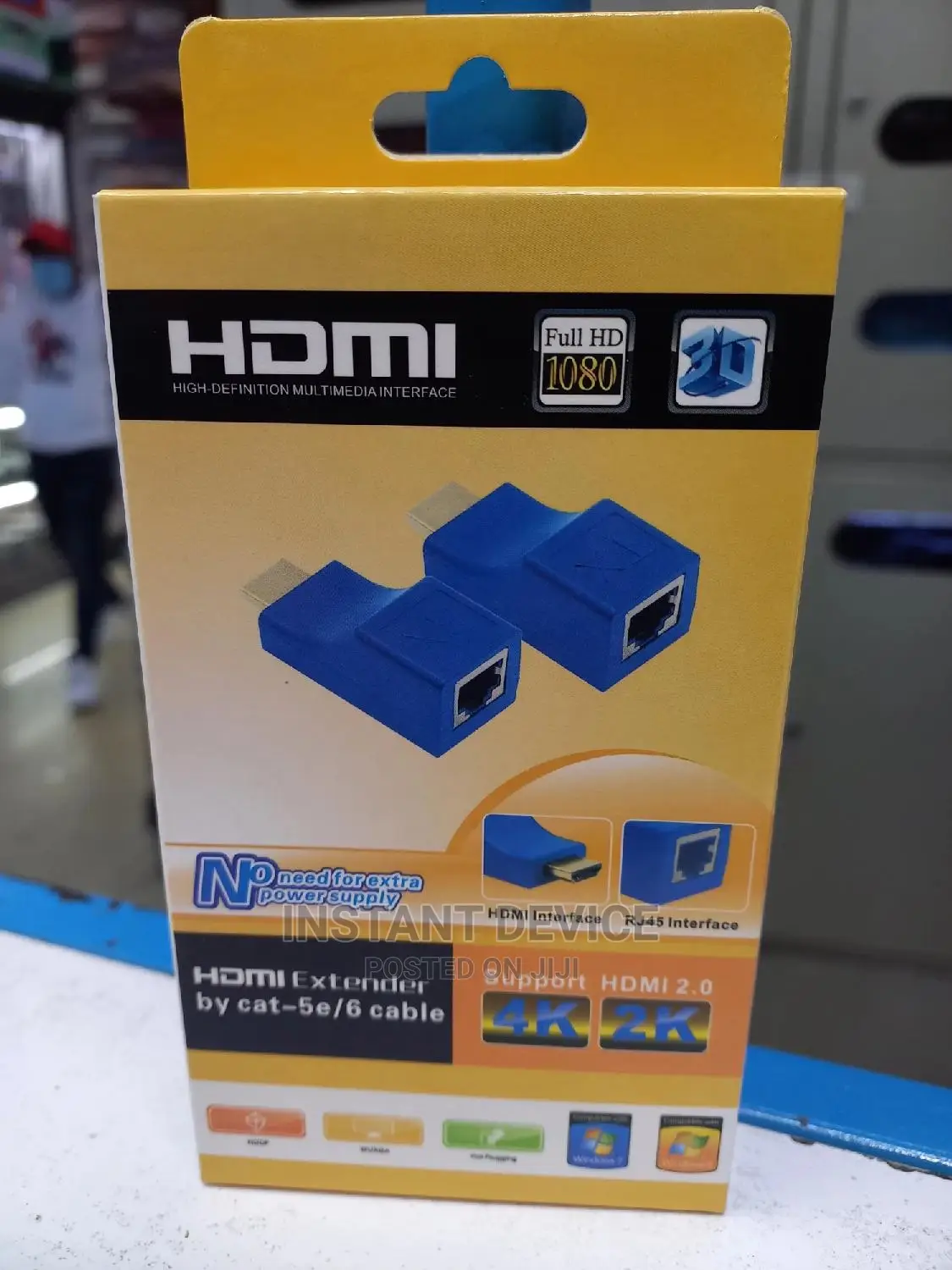 HDMI 30m Extender Over Cat 6 Cable