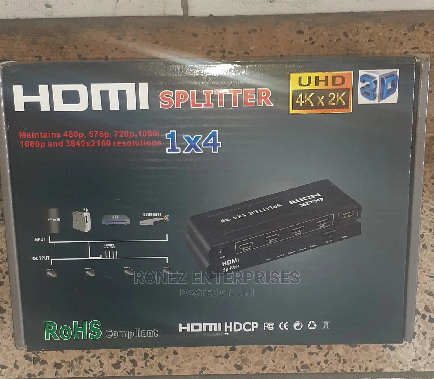 Hdmi Splitter 1×4