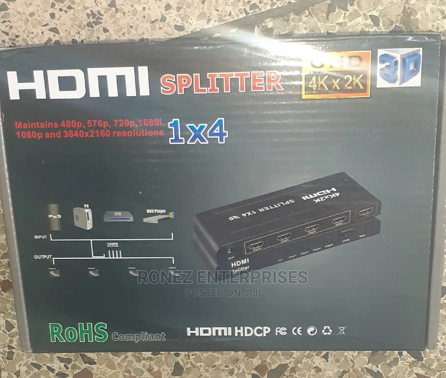 Hdmi Splitter 1×4