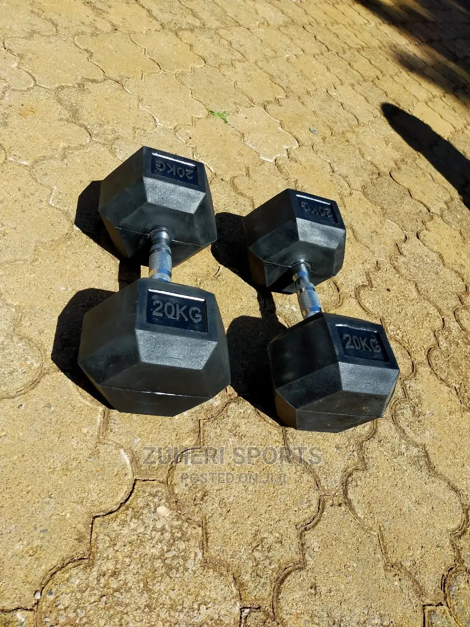 20kg Hexagon Dumbbell