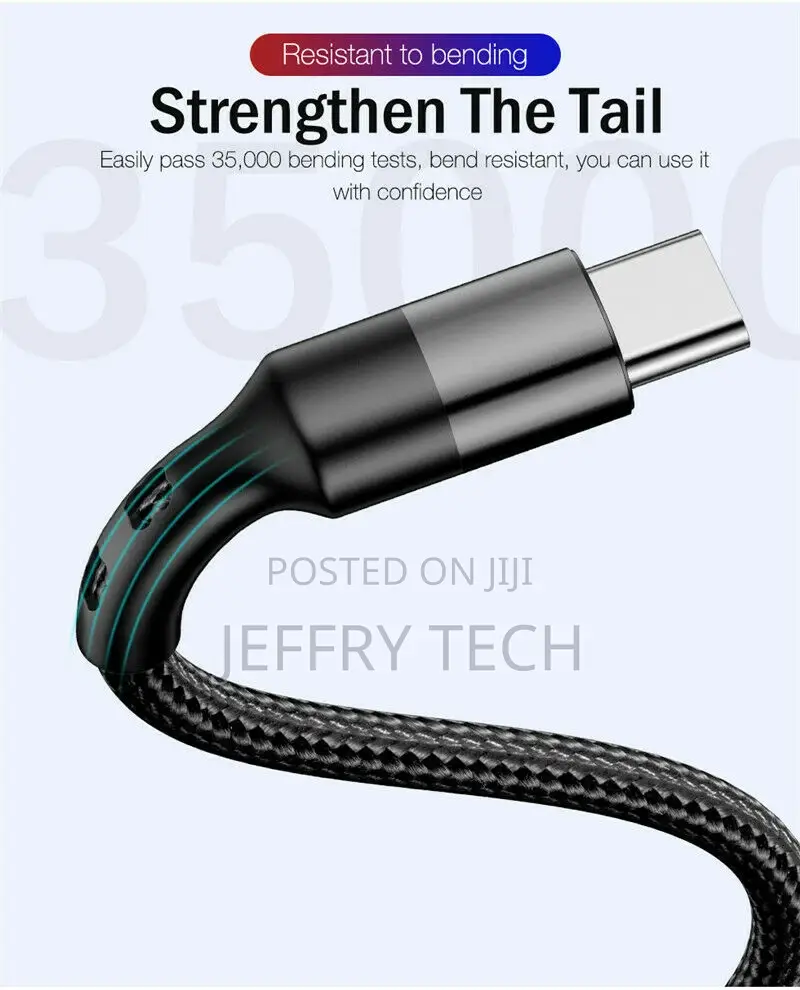 USB C to USB C Fast Charger PD 100W Dual Type C Charging Dat