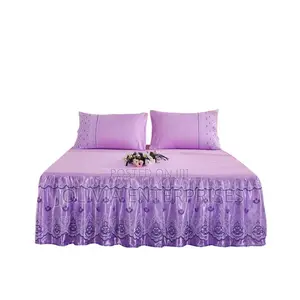 Bedskirt 6*6 Purple