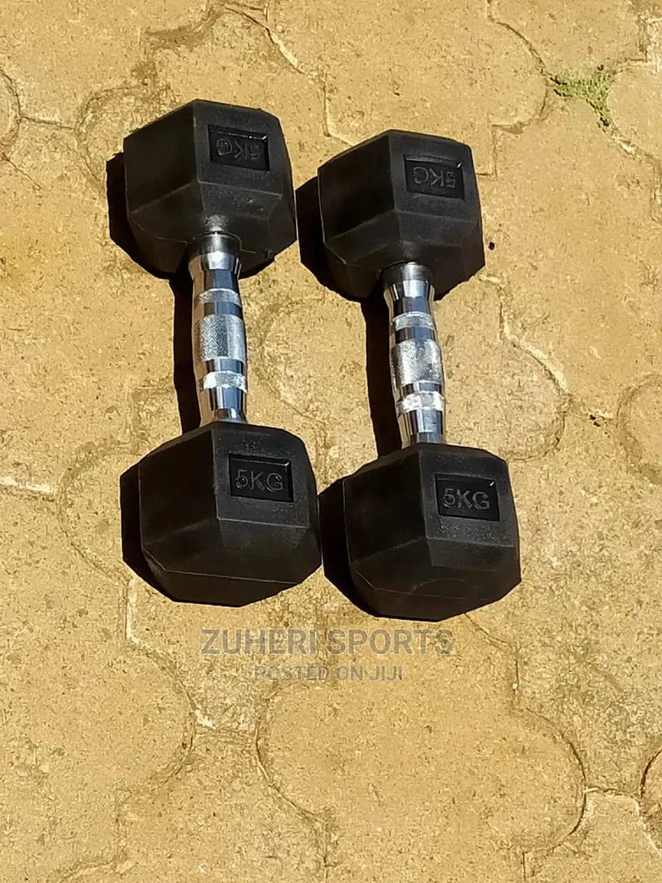 5kg Dumbbells Hexagon