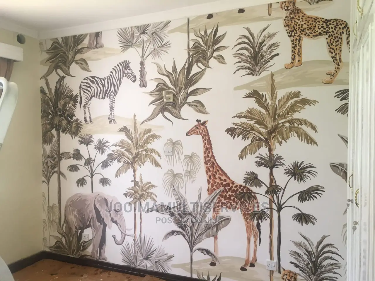 Wall Paper Installation