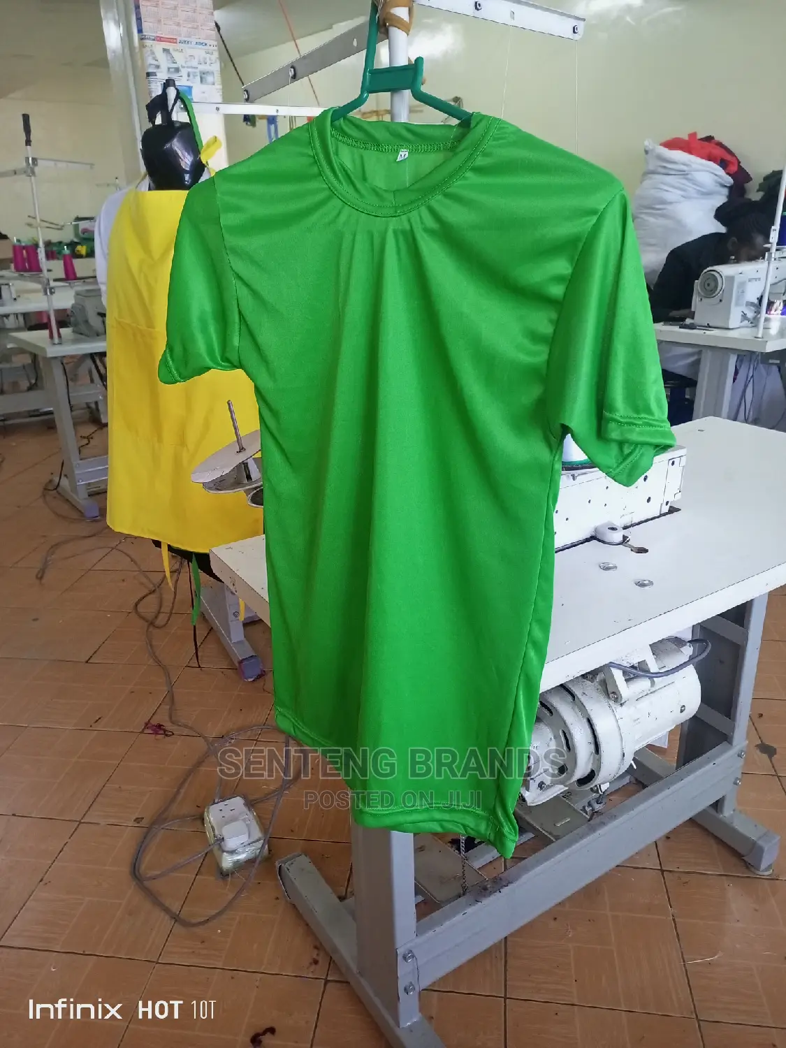 Green T-Shirts Polyester Tshirts Good Quality for Elections