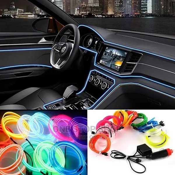 Dashboard Car Interior Led Strip Lights in Different Colors