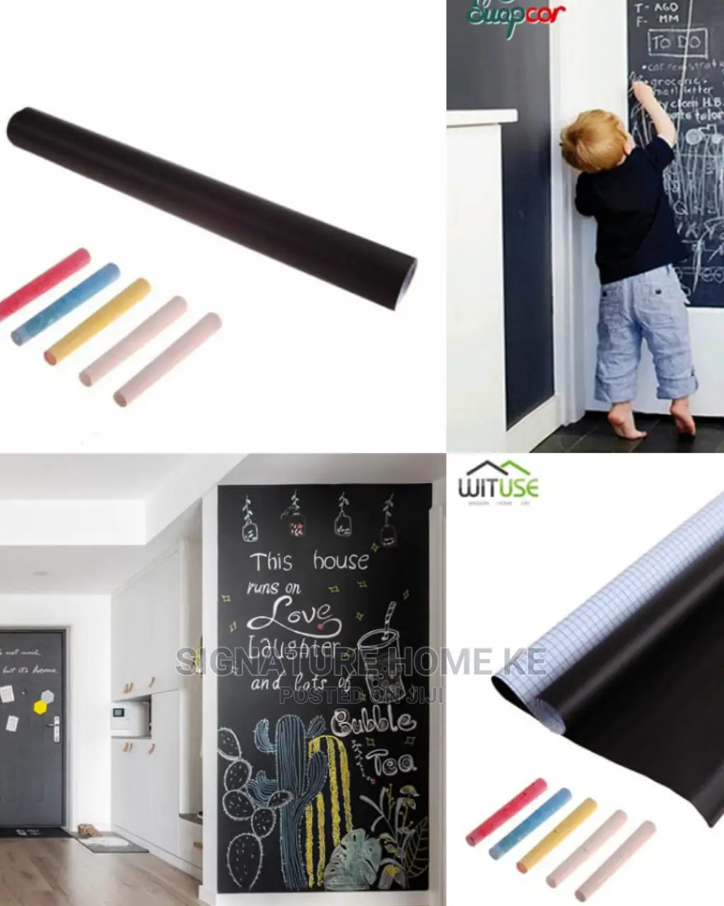 Self Adhesive Chalkboard/Blackboard