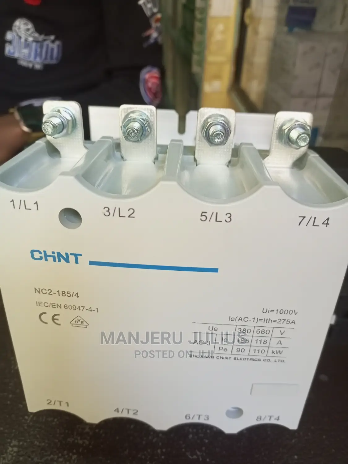 275a 4 Pole Contactor