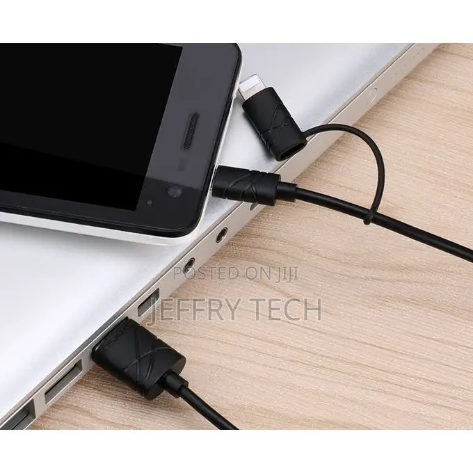 Usams 2 in 1 Micro and Lightning Data Cable U Gee Series 1M