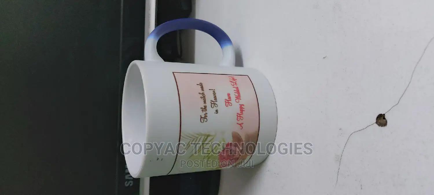 Blue Magic Mug Branding