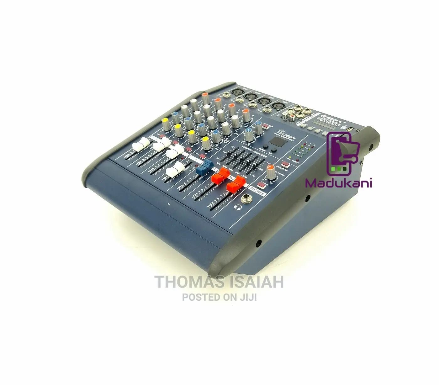 Max Pmx402du 4 Channel Powered Mixer Mixing Console Bluetoot