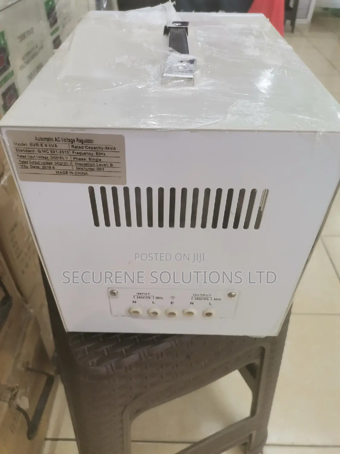 Automatic Voltage Regulator Swane Power 5kva