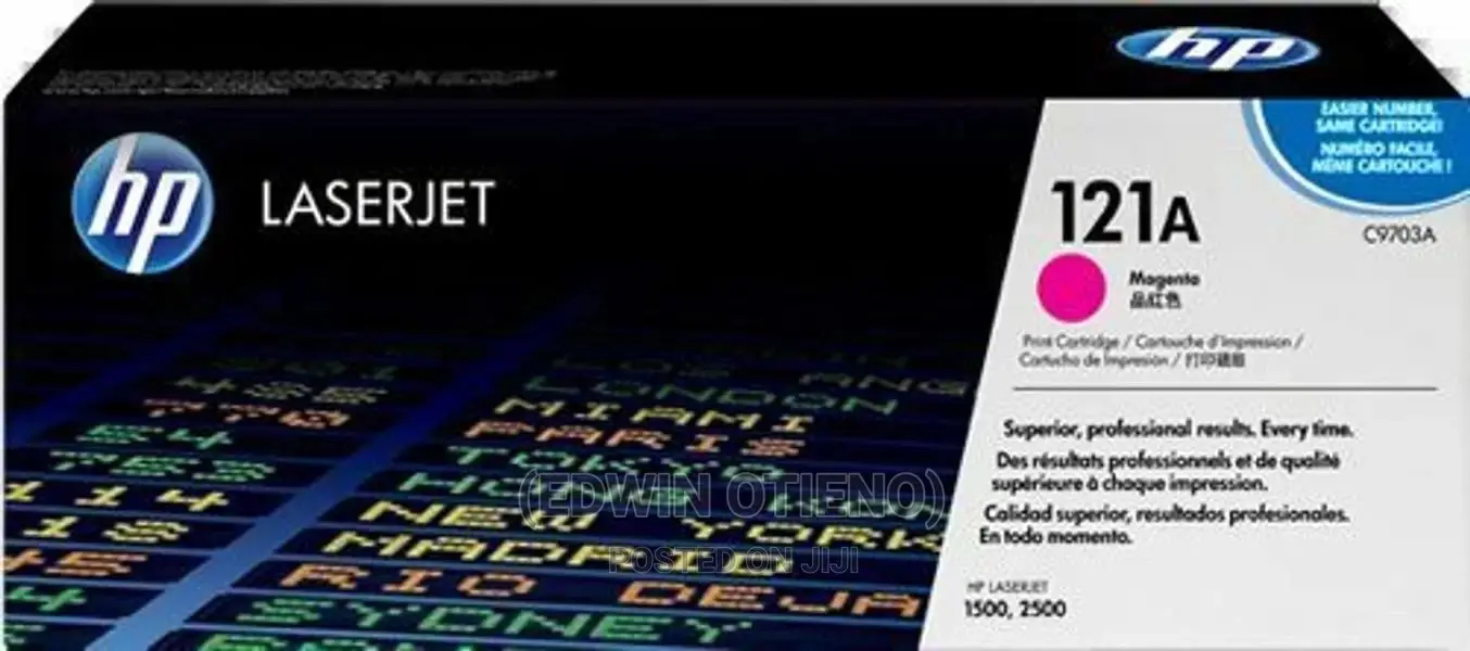 Original HP 121A Magenta Toner Cartridge