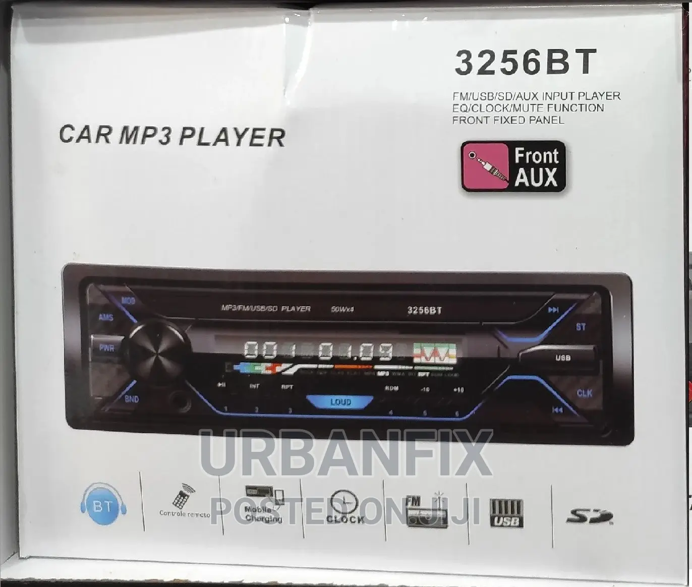 Brand New Car Radio With Bluetooth/Fm/Usb and Removable Face