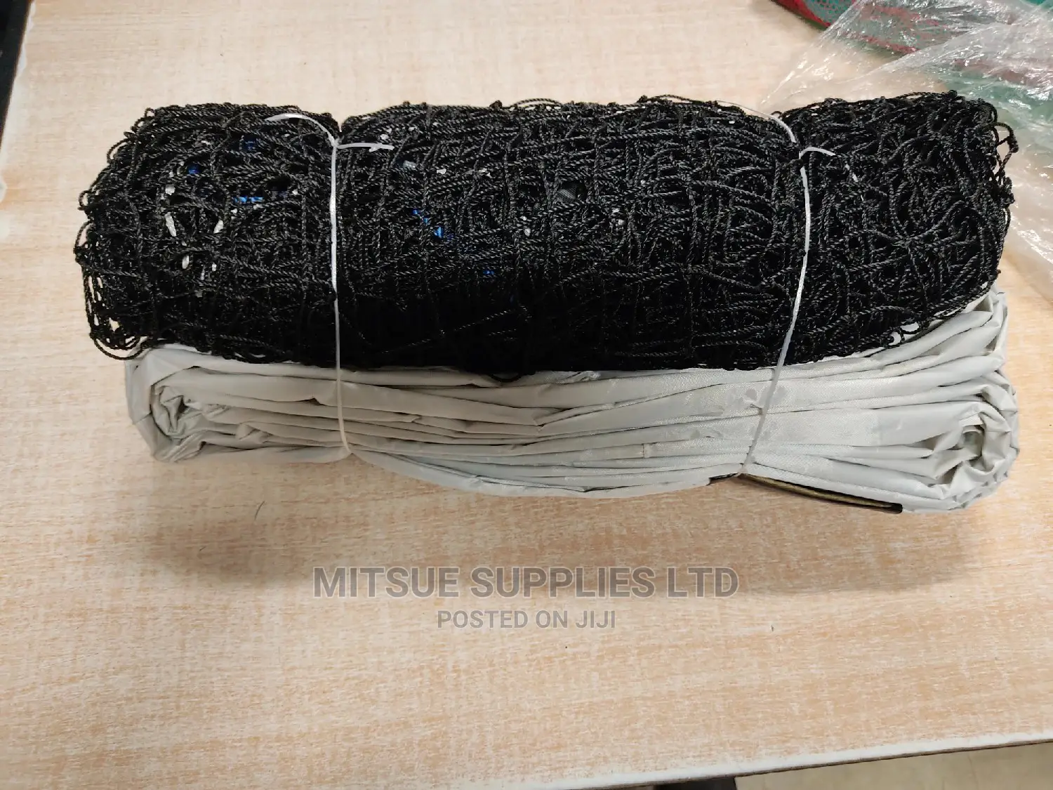 Edwards India Lawn Tennis Net Without Wire- Black