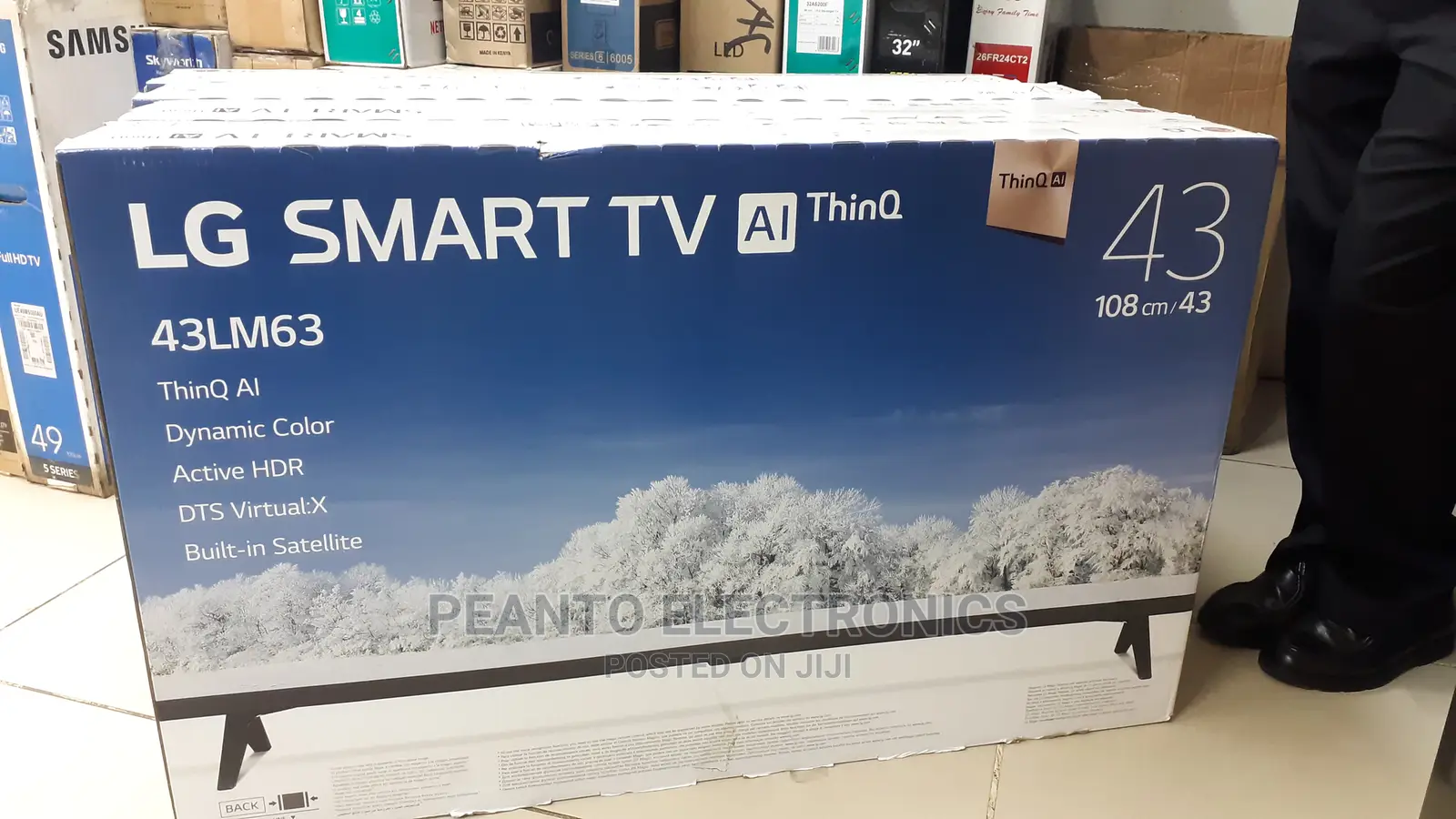 LG 43′′ Smart 43LM6370PVA Full HD Tv