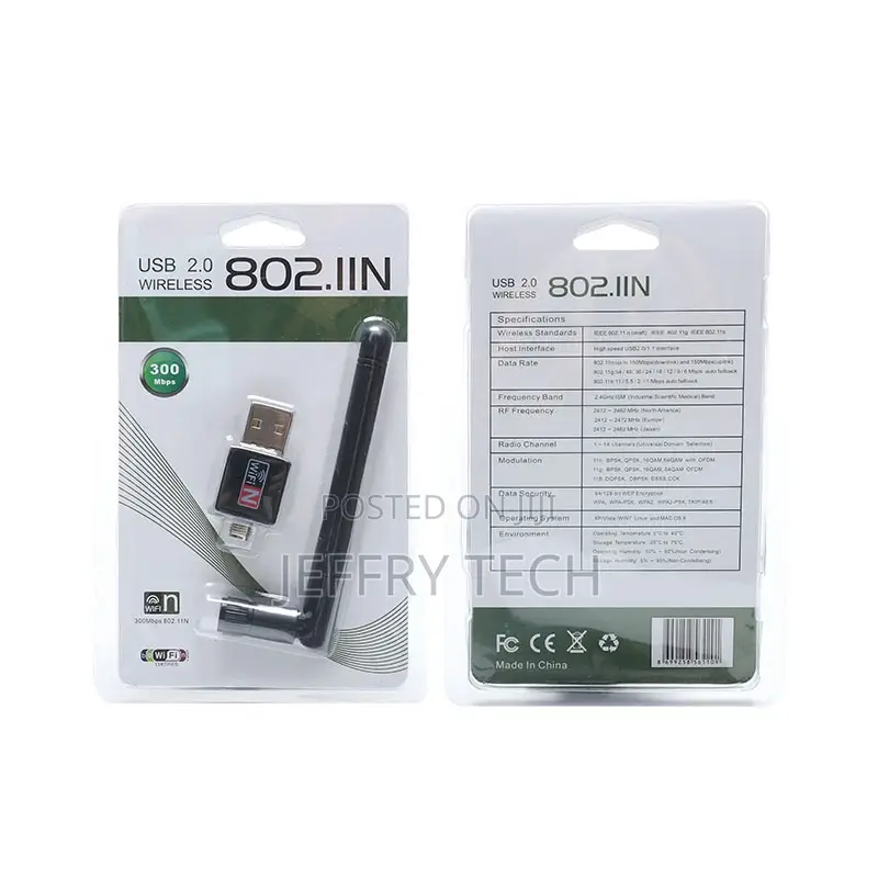Mini PC Wifi Adapter 300M Usb Wireless Computer Pc Usb Netwo