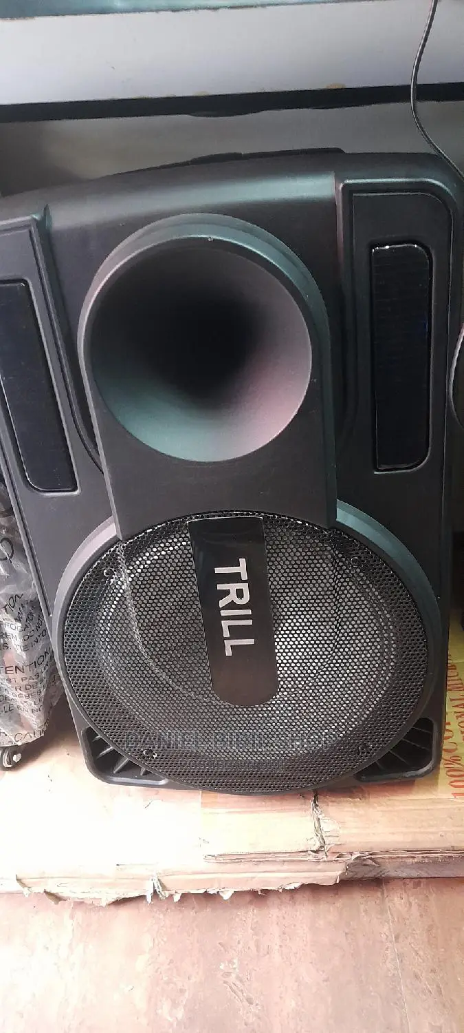 Trill Mp3 USB FM Bluetooth Portable Player 12" Speaker