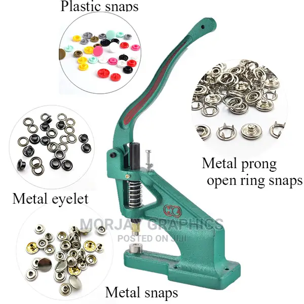 High Efficiency Plastic/Metal Snap Button Eyelet Machine