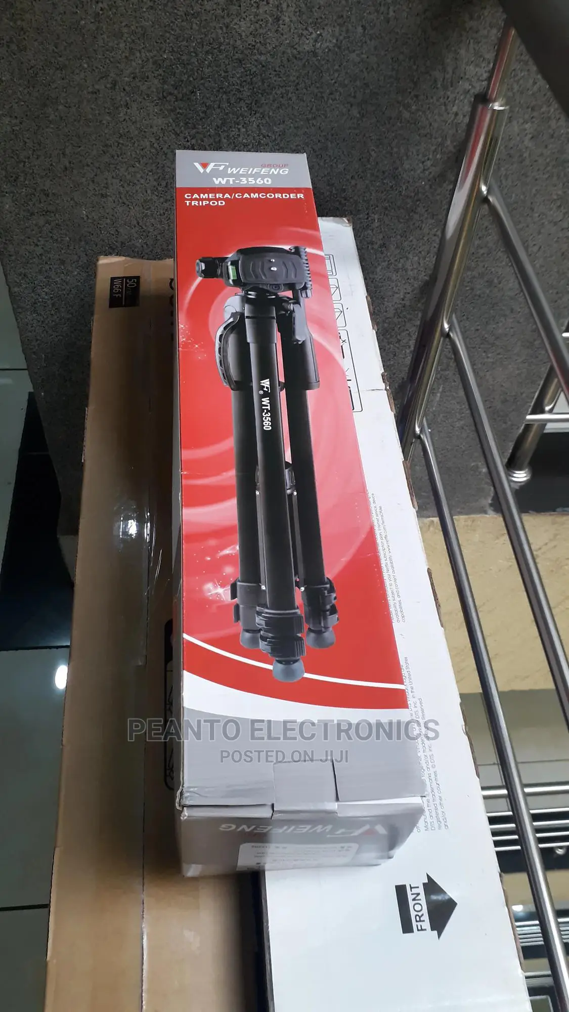 Weifeng Aluminium Tripod Stand Wt-3560