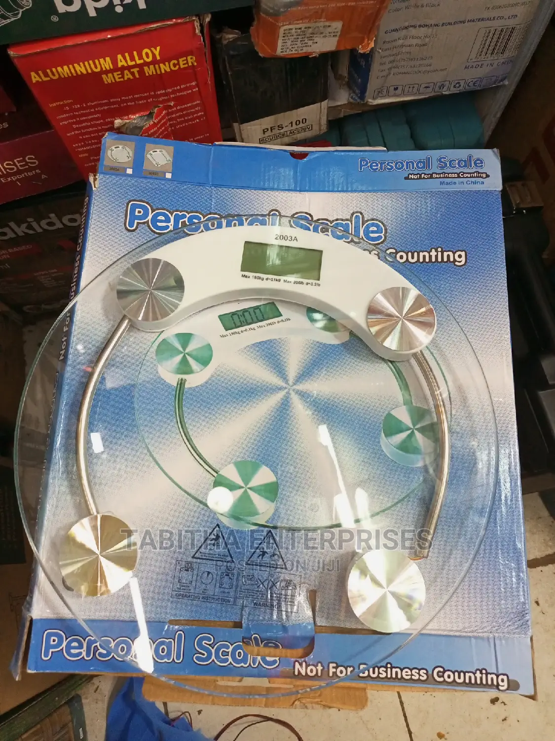 A Weighing Personal Scale