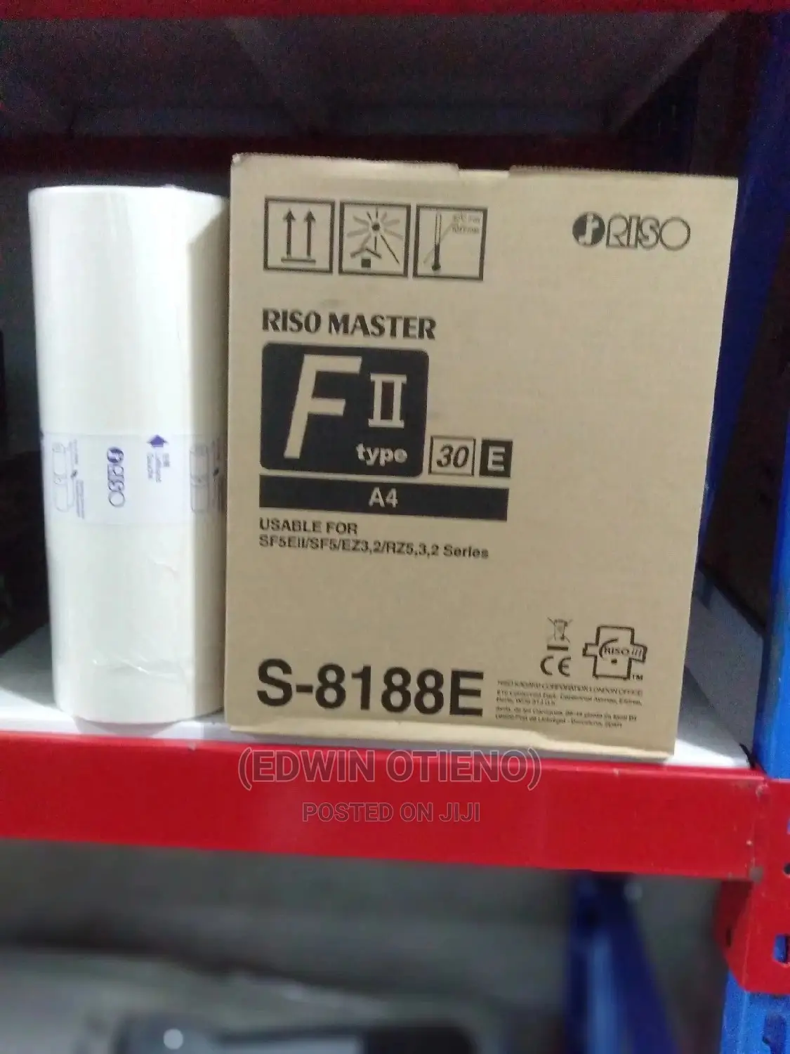 Riso S-8188e F Type Ii A4 Master
