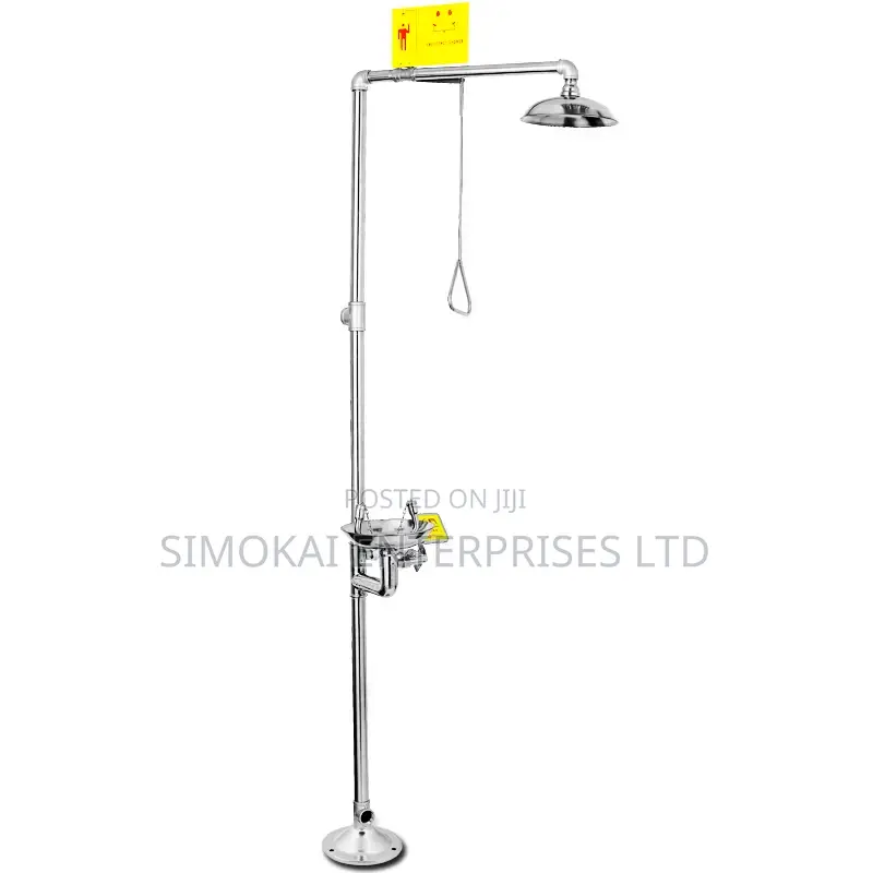 Emergency Eyewash Shower Combination