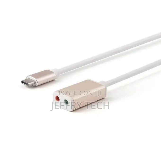 USB Type C To Audio 3.5mm Jack USB3.1 Audio Aux Stereoadapt