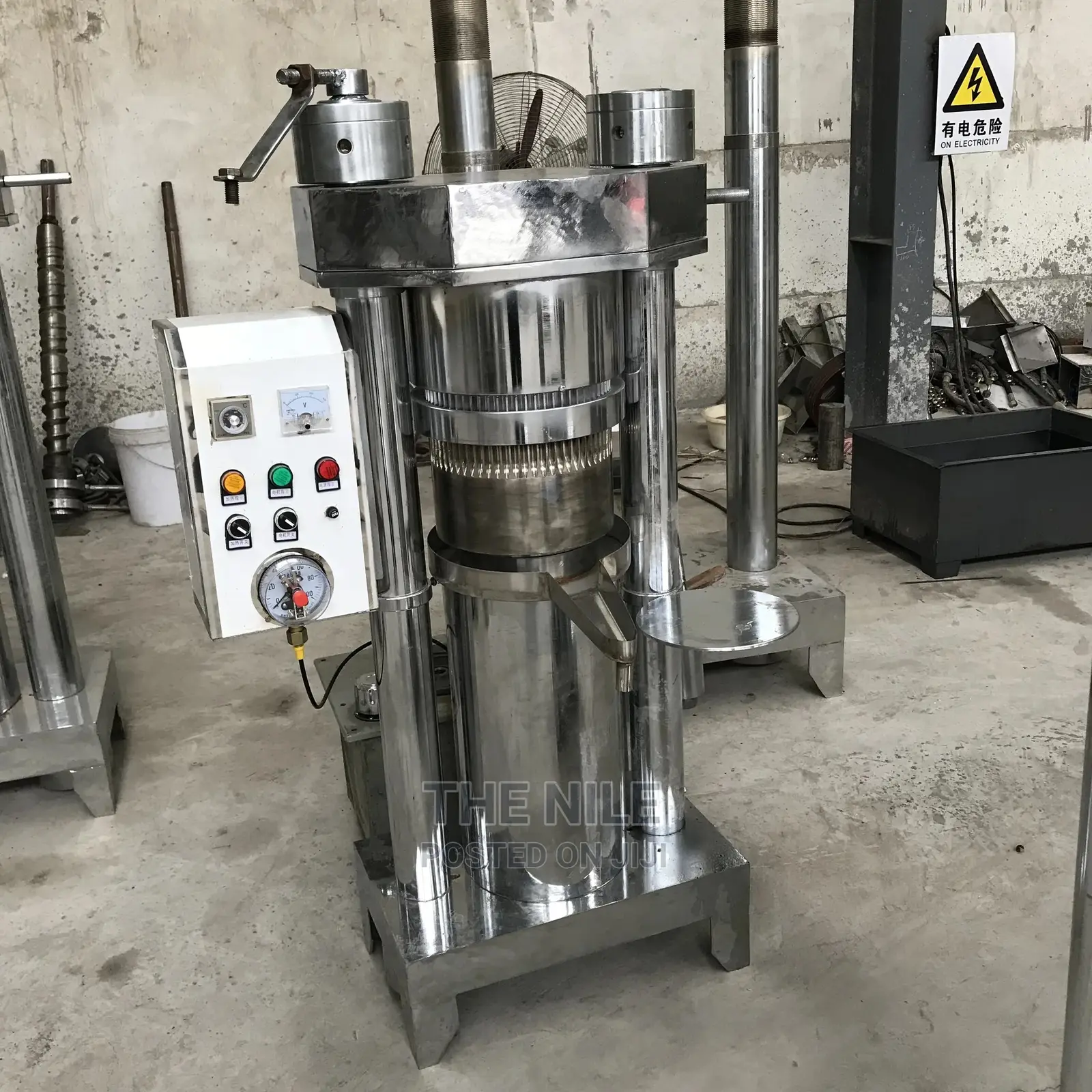 Mustard Hemp Oil Hydraulic Machine