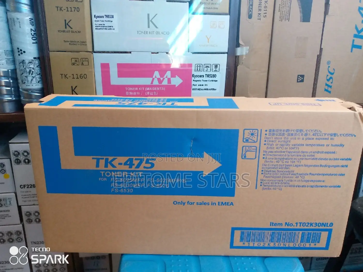 Striking Tk-475 Kyocera Toner